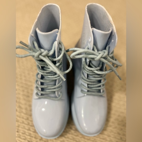 ASOS Design Lace Up Wellie Boots - Picture 1 of 4